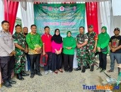 Bhakti Teritorial Prima Kodim 0429/Lamtim Dalam Rangka HUT TNI Ke-80