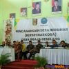 Pencanangan Desa Bersih Narkoba dari BNN dan Pemkab Lampung Timur