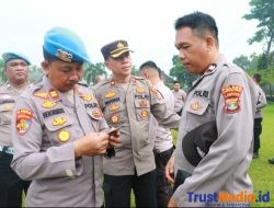 Si Propam Polres Lampung Timur Gelar Gaktiplin Usai Apel Pagi