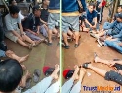 Belasan Orang Di Amankan Polres Metro Bekasi Terkait Judi Sabung Ayam Di Pekopen, Semua Jadi Saksi Tanpa Tersangka