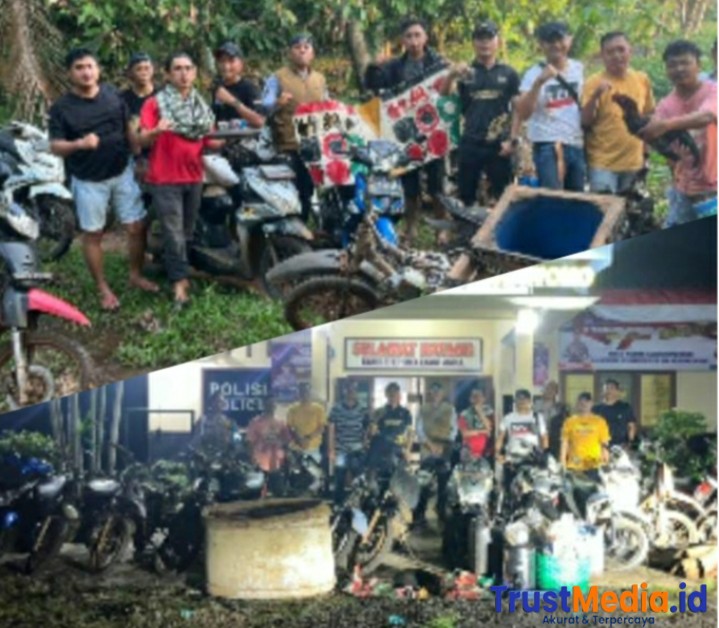Polsek Bandar Sribhawono Gerebek Perjudian Sabung Ayam di Desa Bandar Agung