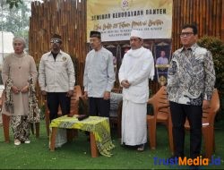 Banten Genius Network Gelar Seminar Kebudayaan 25 Tahun Kilas Balik Provinsi Banten