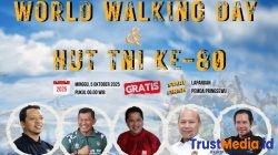 Pringsewu Ukir Sejarah: Ribuan Warga Meriahkan Jalan Sehat Hari Berjalan Sedunia