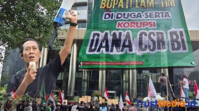 Triga Lampung Desak Periksa Bupati Lampung Timur dan Tetapkan tersangka kasus suap Zarof Richat