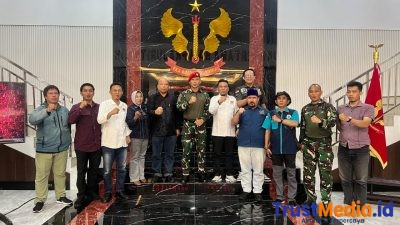 PWI Banten Jalin Silaturahmi dengan Grup 1 Kopassus: Perkuat Sinergi untuk Persatuan dan Informasi Bangsa