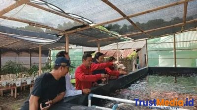 BUMDes Berkah Sejahtera Hurip Jaya Didatangi Tim Monev DPMD Kabupaten Bekasi