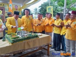 DPRD Partai Golkar Lampung Timur Gelar HUT ke 61 dengan berbagai kegiatan sosial