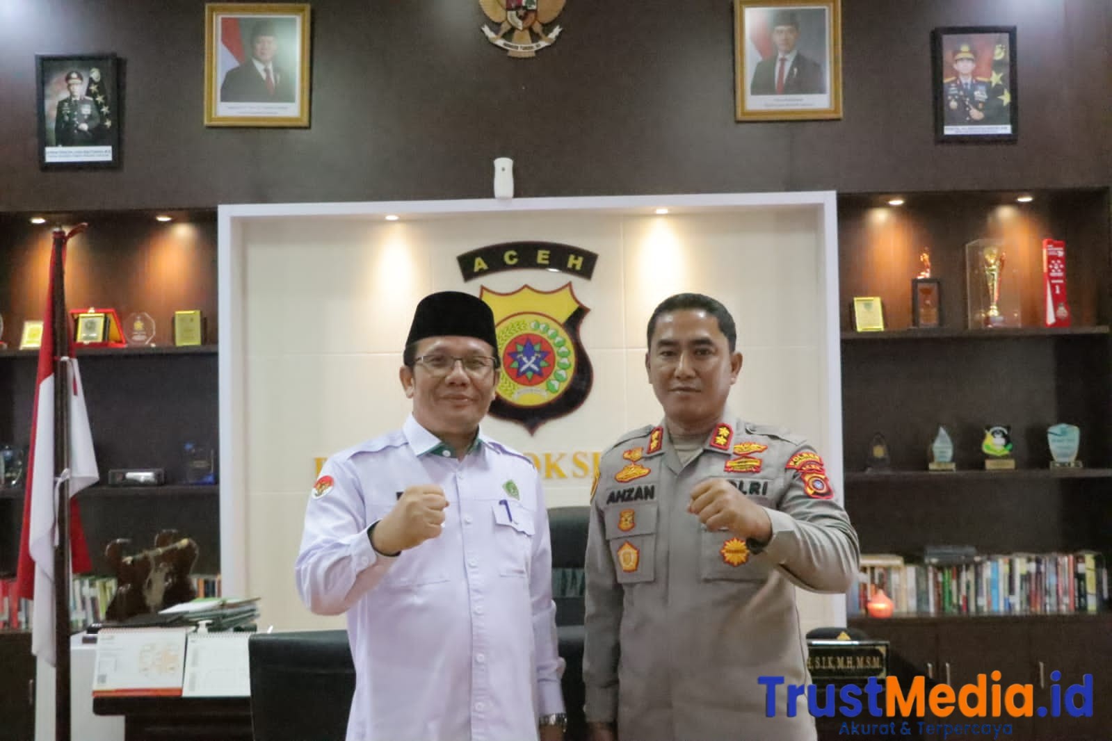 Kapolres Lhokseumawe Terima Kunjungan Silaturahmi dari Rektor Universitas Islam Negeri (UIN)