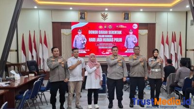 Humas Polresta Serang Kota Gelar Donor Darah Serentak dalam Rangka Hari Jadi Humas Polri ke-74 Humas Polresta Serang Kota Gelar Donor Darah Serentak dalam Rangka Hari Jadi Humas Polri ke-74