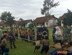 MI muhamadiyah Trimulyo Adakan Outing Class Bersama Koramil Sekampung
