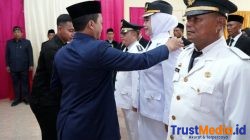 Bupati Pringsewu Lantik 19 Pejabat Daerah