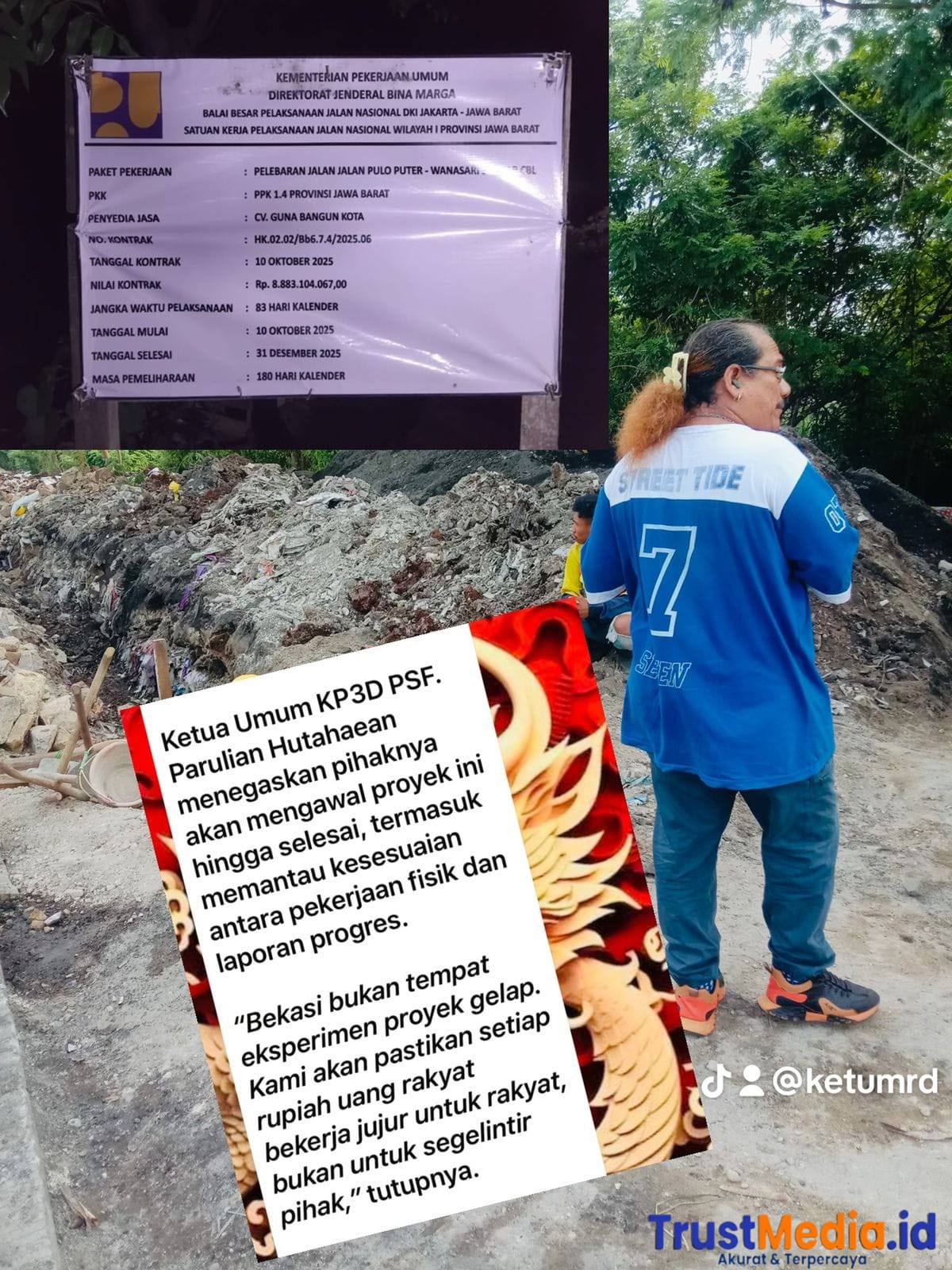 KP3D: “Plang Proyek Baru Dipasang Setelah Kami Teriak! Transparansi Jangan Dipaksa — Tapi Harus Dibiasakan, COLEK KDM” KP3D: “Plang Proyek Baru Dipasang Setelah Kami Teriak! Transparansi Jangan Dipaksa — Tapi Harus Dibiasakan, COLEK KDM”