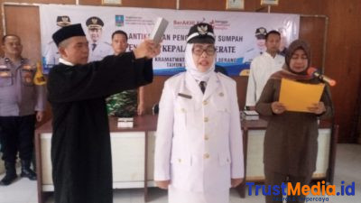 Tati Sukmawati Dilantik sebagai Pjs Kepala Desa Terate Tati Sukmawati Dilantik sebagai Pjs Kepala Desa Terate