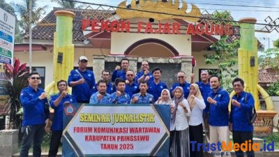FKWKP Tingkatkan Kompetensi Wartawan Pringsewu Lewat Seminar Jurnalistik