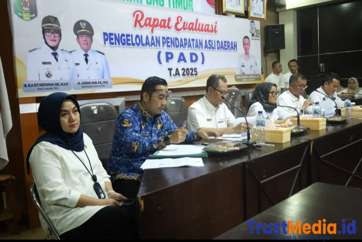 Pemkab Lamtim Gelar Evaluasi PAD 2025, Bupati Ela: Semua Harus Kompak untuk Tingkatkan PAD