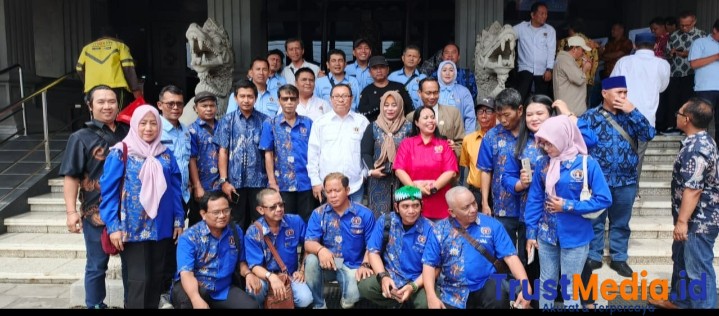 Rian Nopandra : 50 Anggota PWI Banten Hadiri Pelantikan Pengurus PWI Pusat