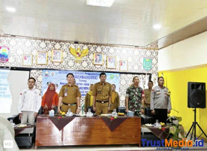 Hadiri Musrenbangdes, Sinergi Babinsa dengan Pemdes Guna Kemajuan Desa Binaan