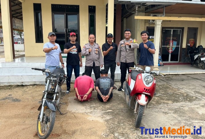 Begal Seorang Wanita, 2 Orang Warga Diamankan Polres Lamtim Begal Seorang Wanita, 2 Orang Warga Diamankan Polres Lamtim