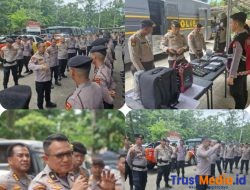 Korsabhara Baharkam Polri Supervisi dan Evaluasi Fungsi Samapta di Polda Banten