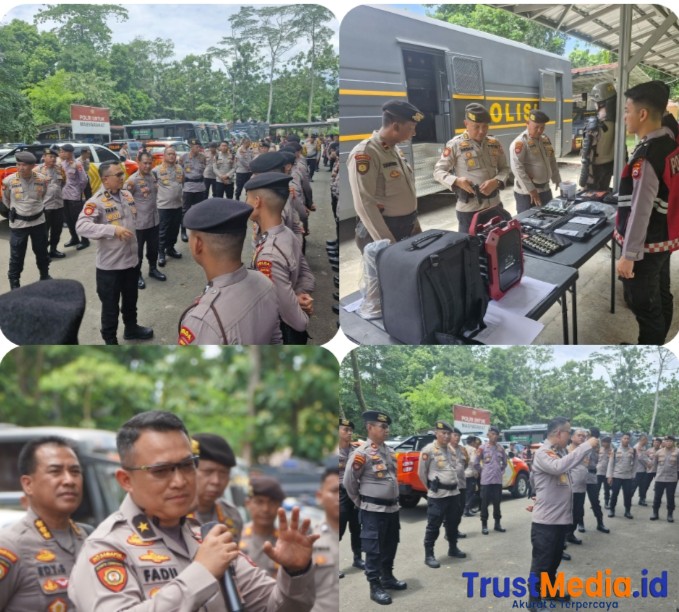 Korsabhara Baharkam Polri Supervisi dan Evaluasi Fungsi Samapta di Polda Banten Korsabhara Baharkam Polri Supervisi dan Evaluasi Fungsi Samapta di Polda Banten