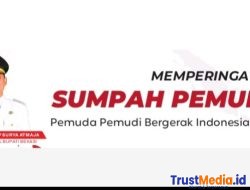 Pemkab Bekasi  BUPATI dan Wakil mengucapkan selamat hari Sumpah  Pemuda