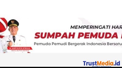 Pemkab Bekasi  BUPATI dan Wakil mengucapkan selamat hari Sumpah  Pemuda Pemkab Bekasi  BUPATI dan Wakil mengucapkan selamat hari Sumpah  Pemuda