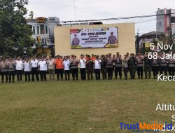 Apel Siaga Bencana Polresta Serang Kota dalam rangka Tanggap Darurat Bencana Hidrometeorologi di wilayah Hukum Polresta Serang Kota