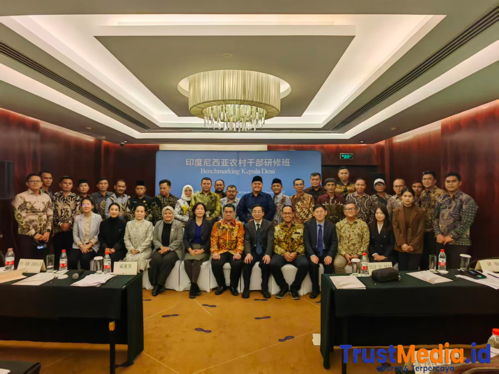 Kepala Desa Taman Asri Lampung Timur Ikuti Program Benchmarking ke Tiongkok