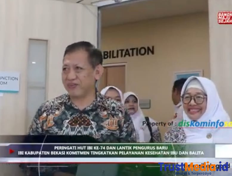 LANTIK PENGURUS BARU IBI KAB BEKASI BERKOMITMEN TINGKATKAN PELAYANAN KESEHATAN IBU DAN BALITA