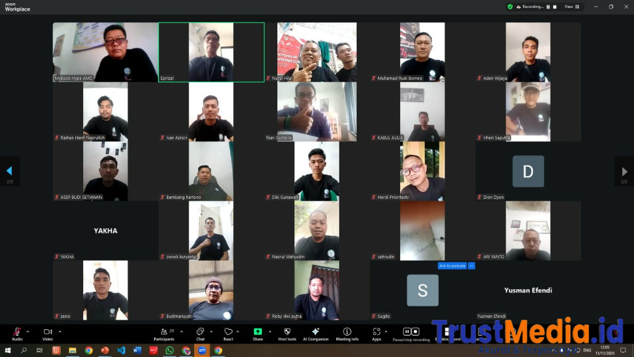 Pra-UKW Daring LSPR Bekali 37 Wartawan Pringsewu