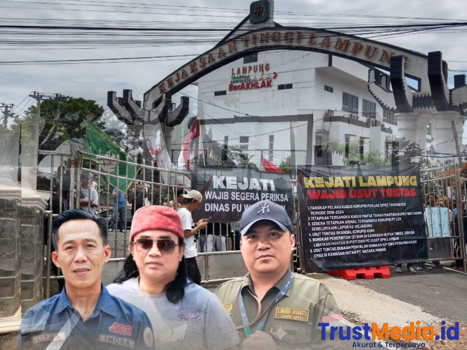 TRIGA Lampung Menilai Kejati Lambat dalam Mengusut Tuntas Beberapa Kasus di provinsi Lampung