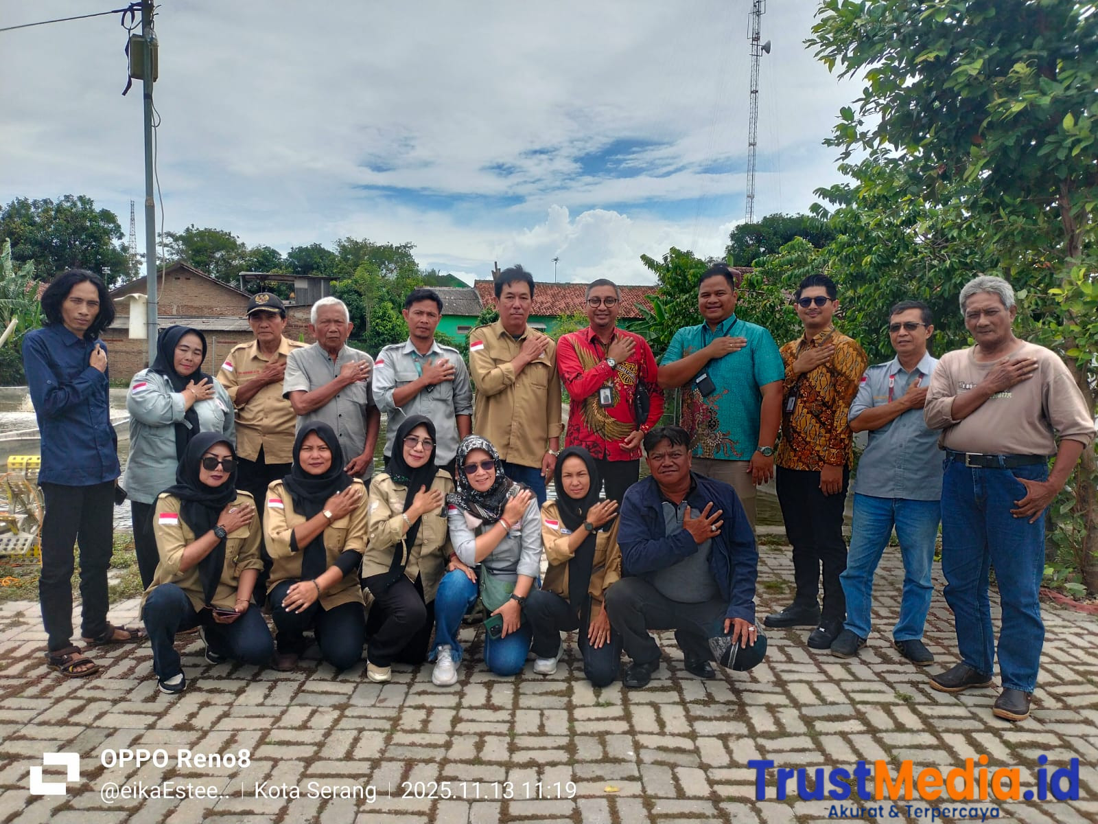 Kunjungan Balasan  Bank Banten ke kantor Forum Wartawan Banten (FWB)