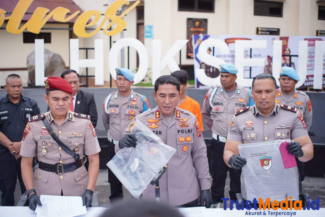Polres Lhokseumawe Tangkap Pelaku Penembakan di Jembatan Cot Kumbang