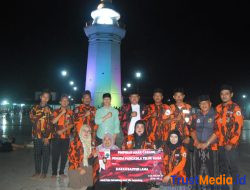 H.M. Nurjen, ST., Ketua PAC Pemuda Pancasila Kecamatan Teluknaga Tangerang, dan Jajaran Ziarah ke Makam Syekh Sultan Maulana Hasanuddin Banten