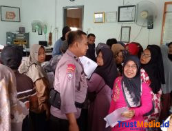 Pencairan perdana BLTS kesra untuk kecamatan sekampung mulai dicairkan