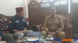 Ketua IWO Audiensi dengan SEKDA guna mendukung pinjaman 300 milyard ke PT SMI guna pembangunan lamtim