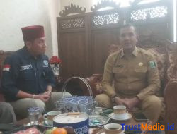 Ketua IWO Audiensi dengan SEKDA guna mendukung pinjaman 300 milyard ke PT SMI guna pembangunan lamtim