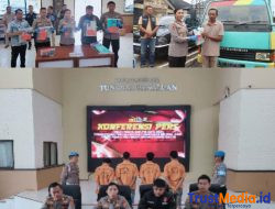 Polres Lampung Timur Berhasil Ungkap 3 Kasus Menonjol