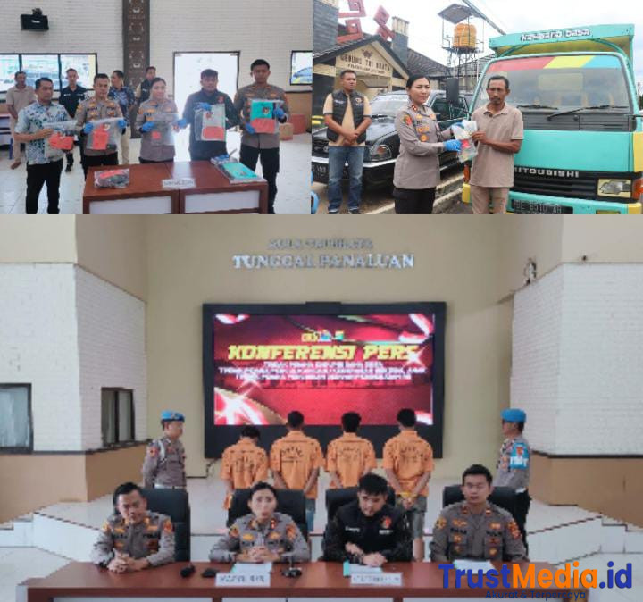 Polres Lampung Timur Berhasil Ungkap 3 Kasus Menonjol