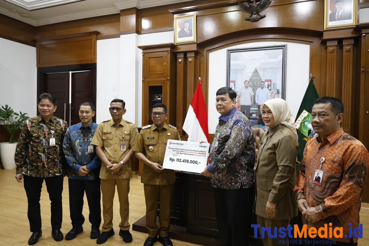 Bank Banten Salurkan Bantuan untuk Korban Bencana di Sumatera