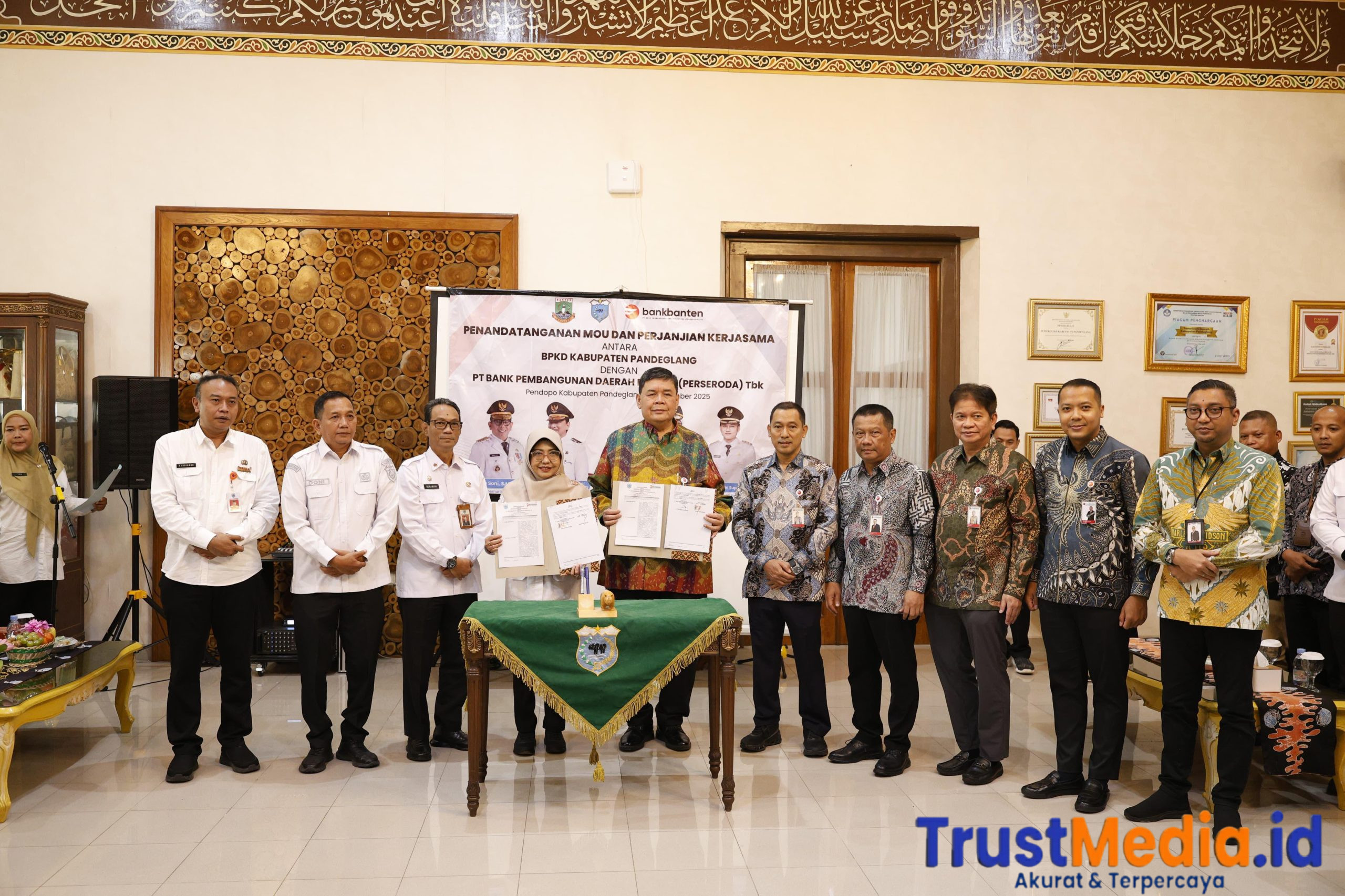 Resmi! Mulai 2026 RKUD Pandeglang Dikelola Bank Banten