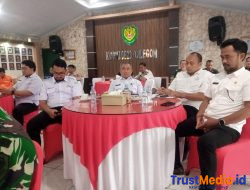 Kodim 0623 Cilegon Gelar Rakor Kesiapan Penanggulangan Bencana Bersama OPD dan Relawan