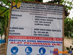 Dana Proyek Program P3-TGAI di Lampung Timur  mencuat 20 persen  jadi bancaan