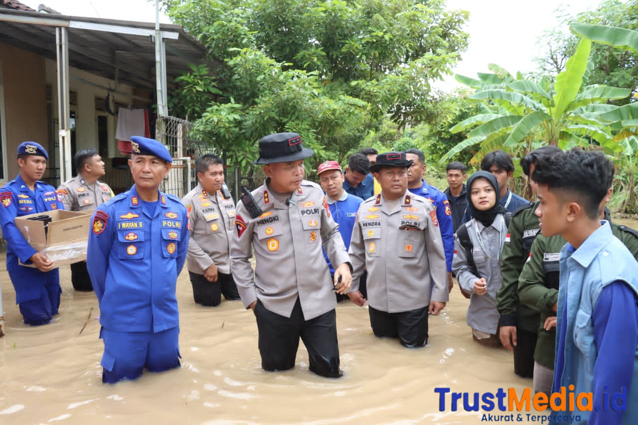 Kapolda Banten Pastikan Kesiapan Penanganan Banjir di Cilegon