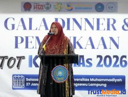 Wabup Pringsewu Hadiri Pembukaan ToT KKN Muhammadiyah–Aisyiyah 2026 di UMPRI
