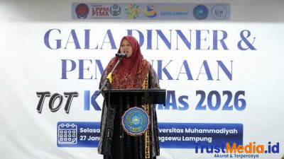Wabup Pringsewu Hadiri Pembukaan ToT KKN Muhammadiyah–Aisyiyah 2026 di UMPRI Wabup Pringsewu Hadiri Pembukaan ToT KKN Muhammadiyah–Aisyiyah 2026 di UMPRI