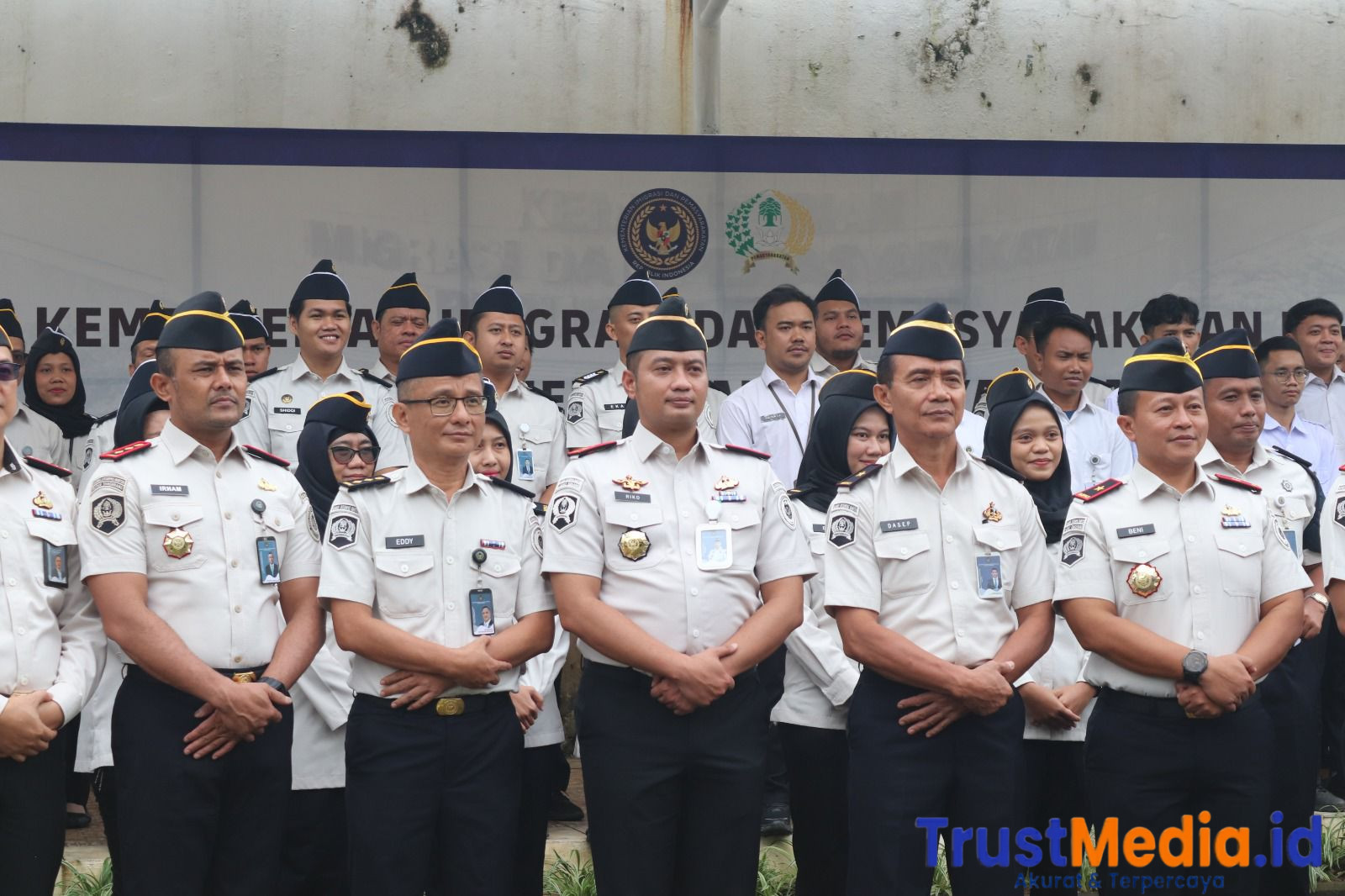 Ka. Lapas Serang Komitmen Zona Integritas, Tandatangani Komitmen Kerja Bersama