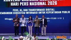 Menkomdigi Buka Konvensi Nasional Media Massa HPN 2026, Soroti Etika Pers di Era AI