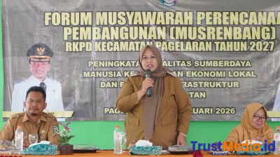 Wakil Bupati Pringsewu Hadiri Musrenbang Kecamatan Pagelaran Tahun 2027