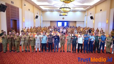 Bupati Pringsewu Hadiri HLM TPID se-Provinsi Lampung